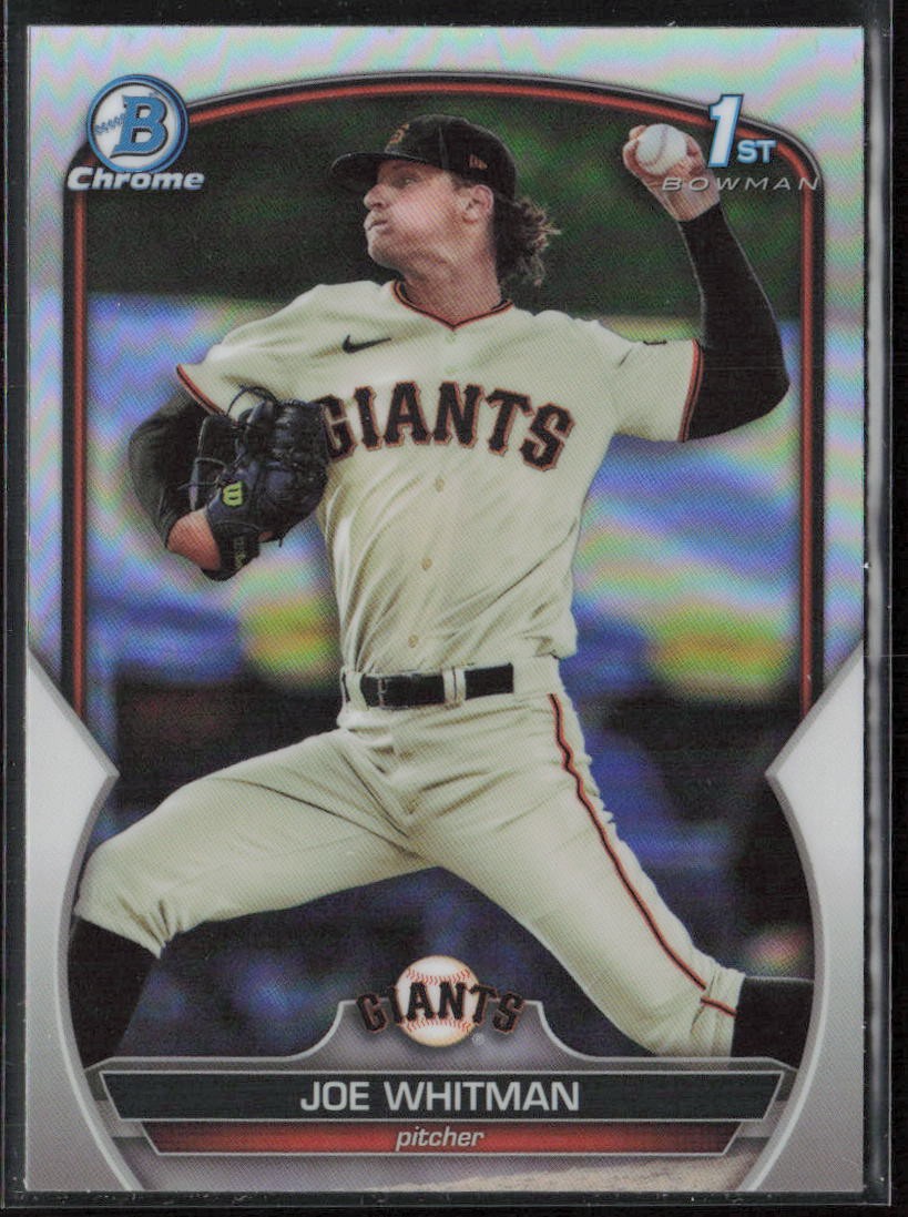 2023 Bowman Draft Joe Whitman Chrome Refractor