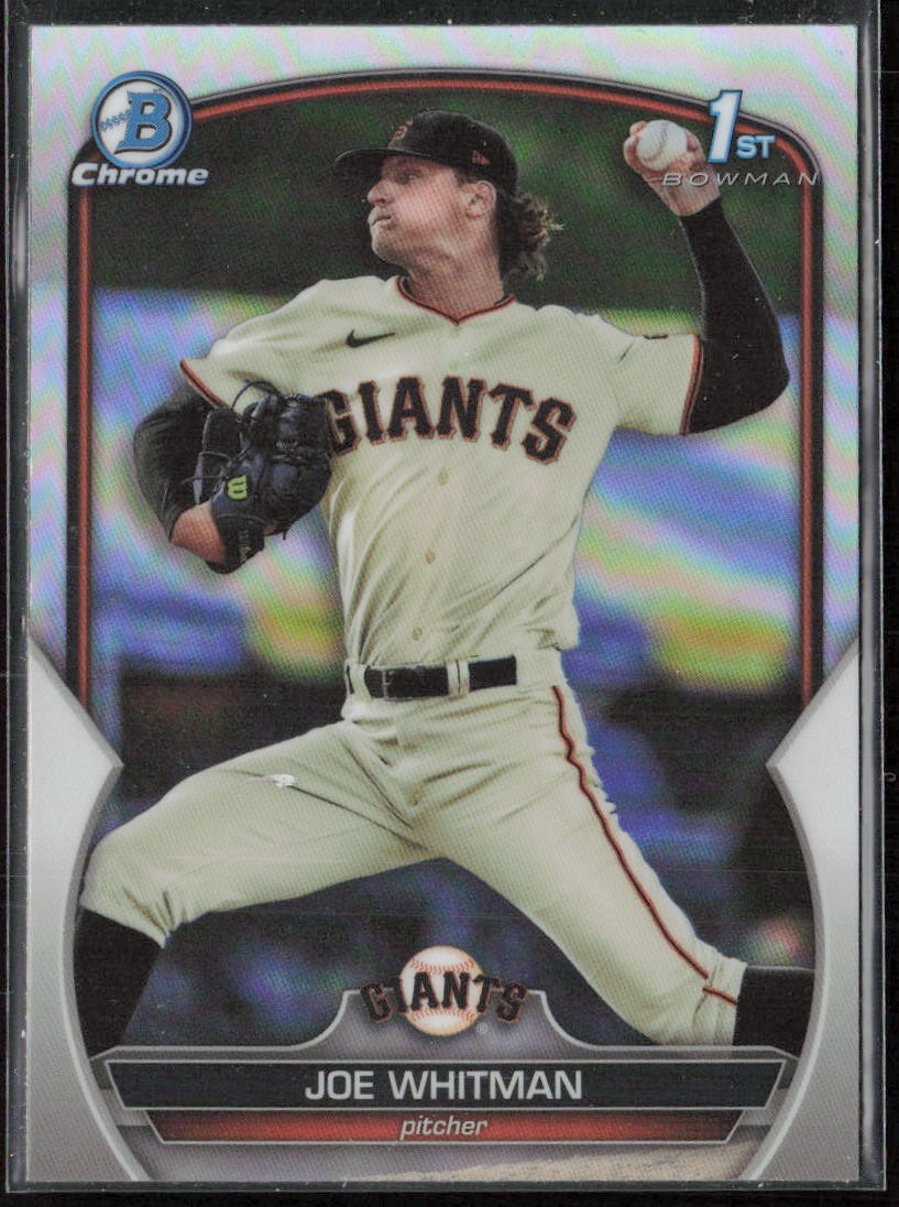 2023 Bowman Draft Joe Whitman Chrome Refractor