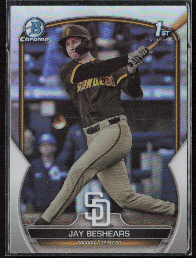 2023 Bowman Draft Jay Beshears Chrome Refractor