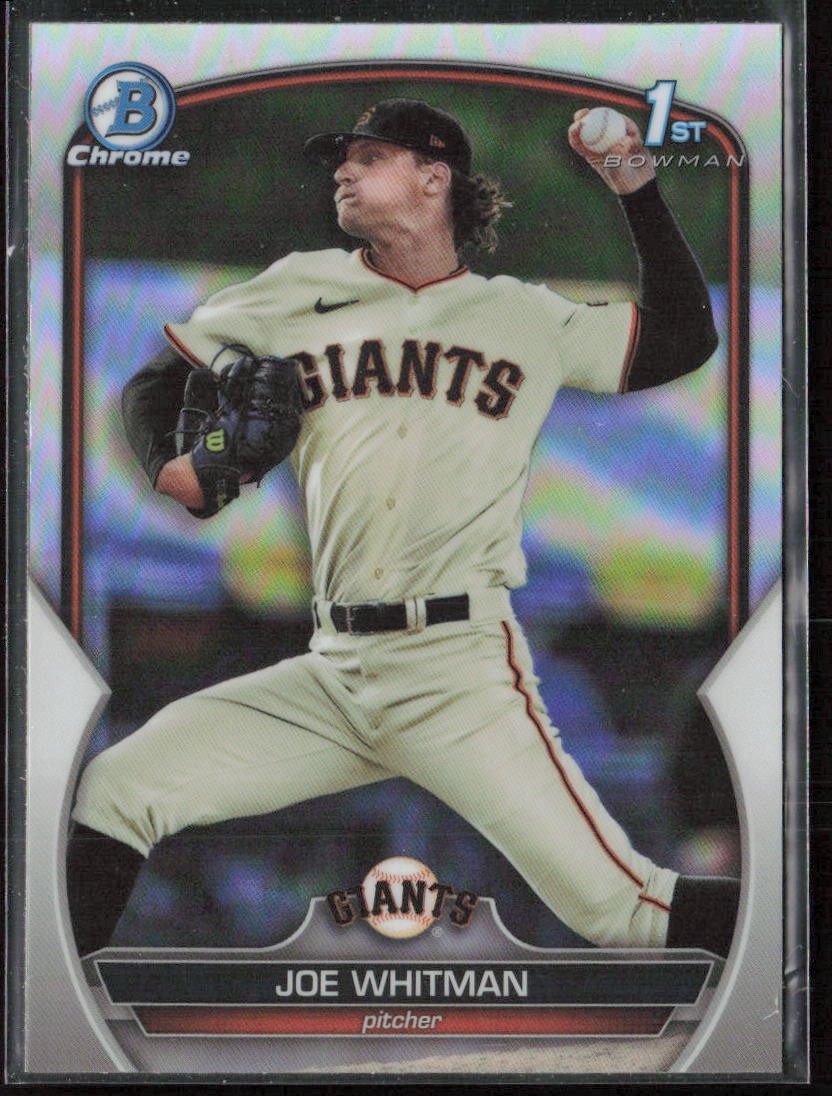 2023 Bowman Draft Joe Whitman Chrome Refractor