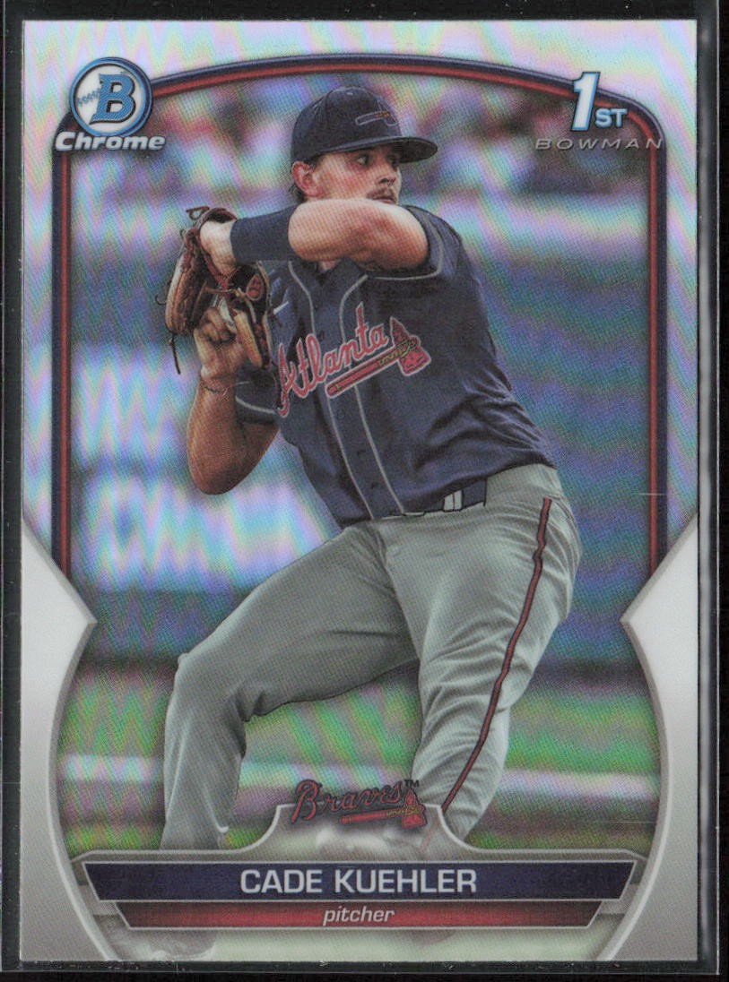 2023 Bowman Draft Cade Kuehler Chrome Refractor