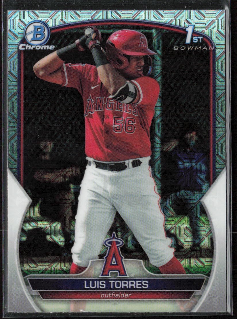 2023 Bowman Chrome Luis Torres Prospects Mojo Refractor