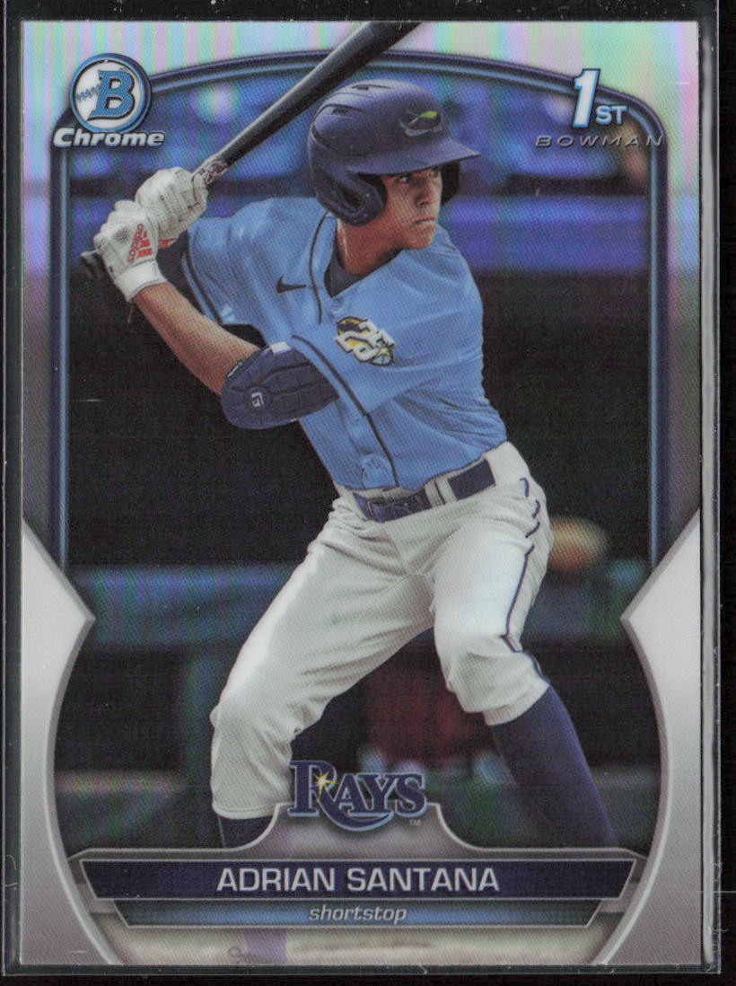 2023 Bowman Draft Adrian Santana Chrome Refractor
