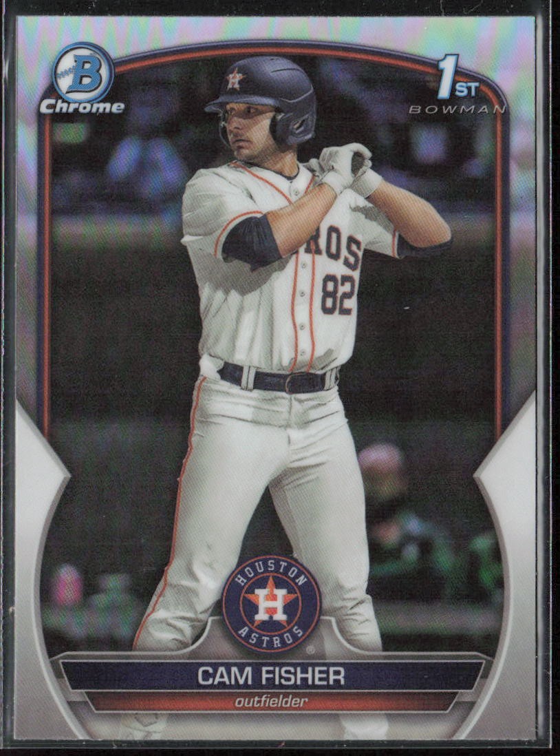 2023 Bowman Draft Cam Fisher Chrome Refractor