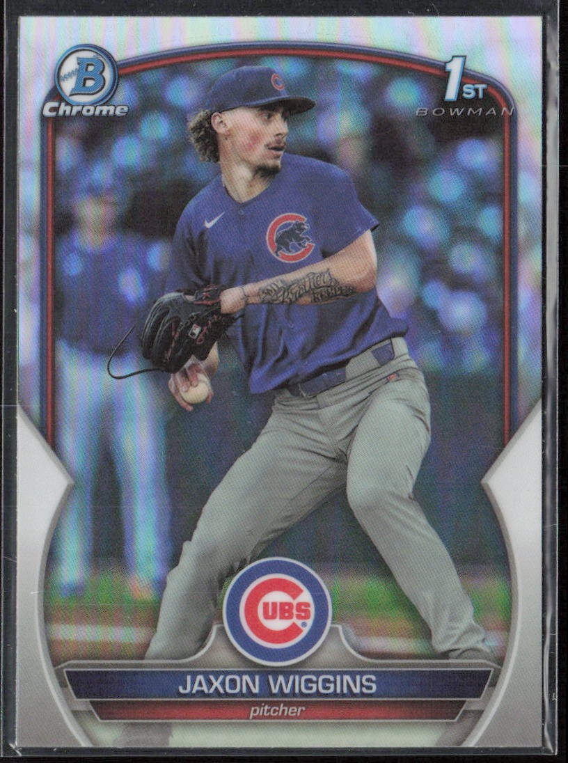 2023 Bowman Draft Jaxon Wiggins Chrome Refractor
