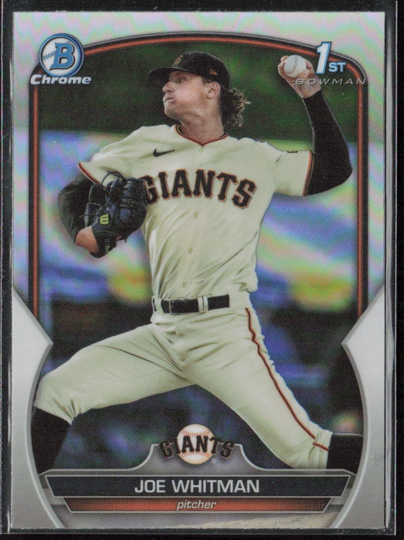 2023 Bowman Draft Joe Whitman Chrome Refractor