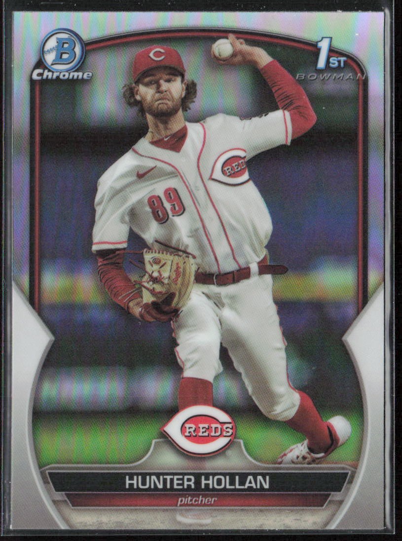 2023 Bowman Draft Hunter Hollan Chrome Refractor