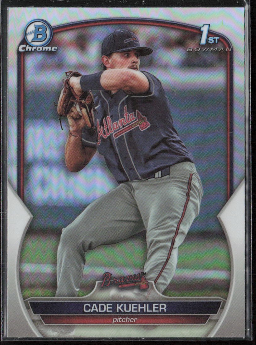 2023 Bowman Draft Cade Kuehler Chrome Refractor