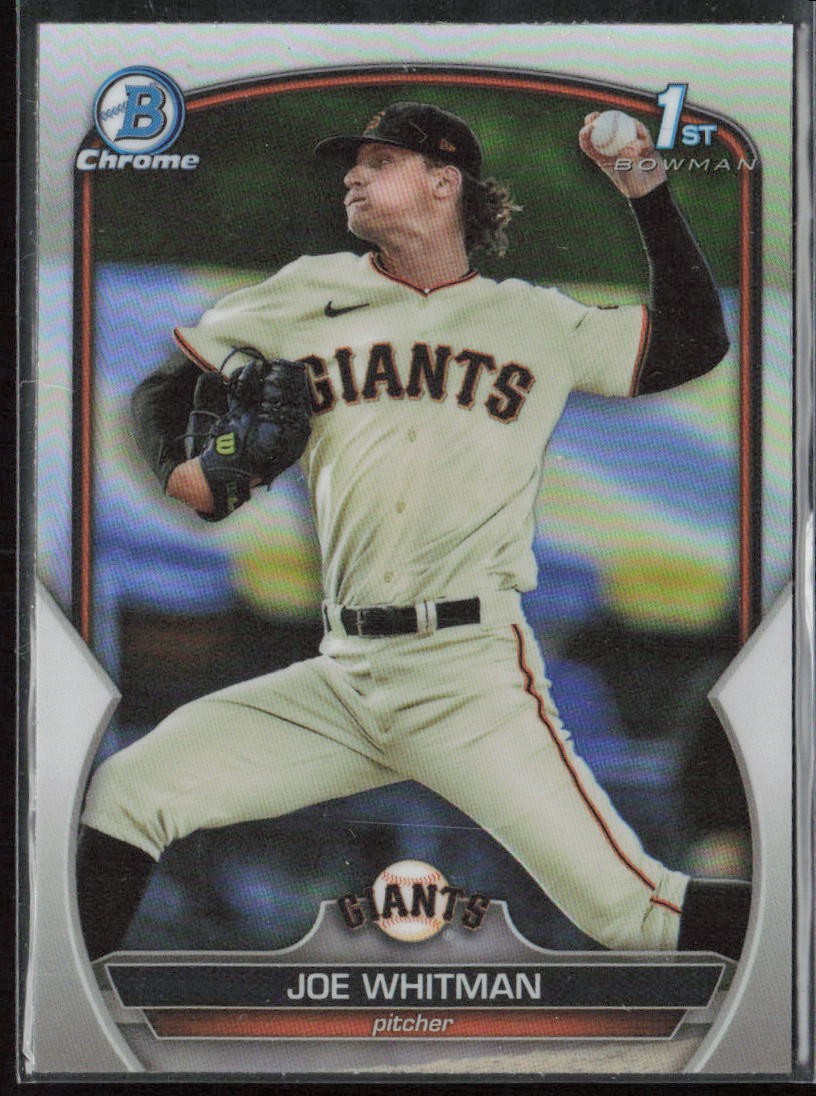 2023 Bowman Draft Joe Whitman Chrome Refractor