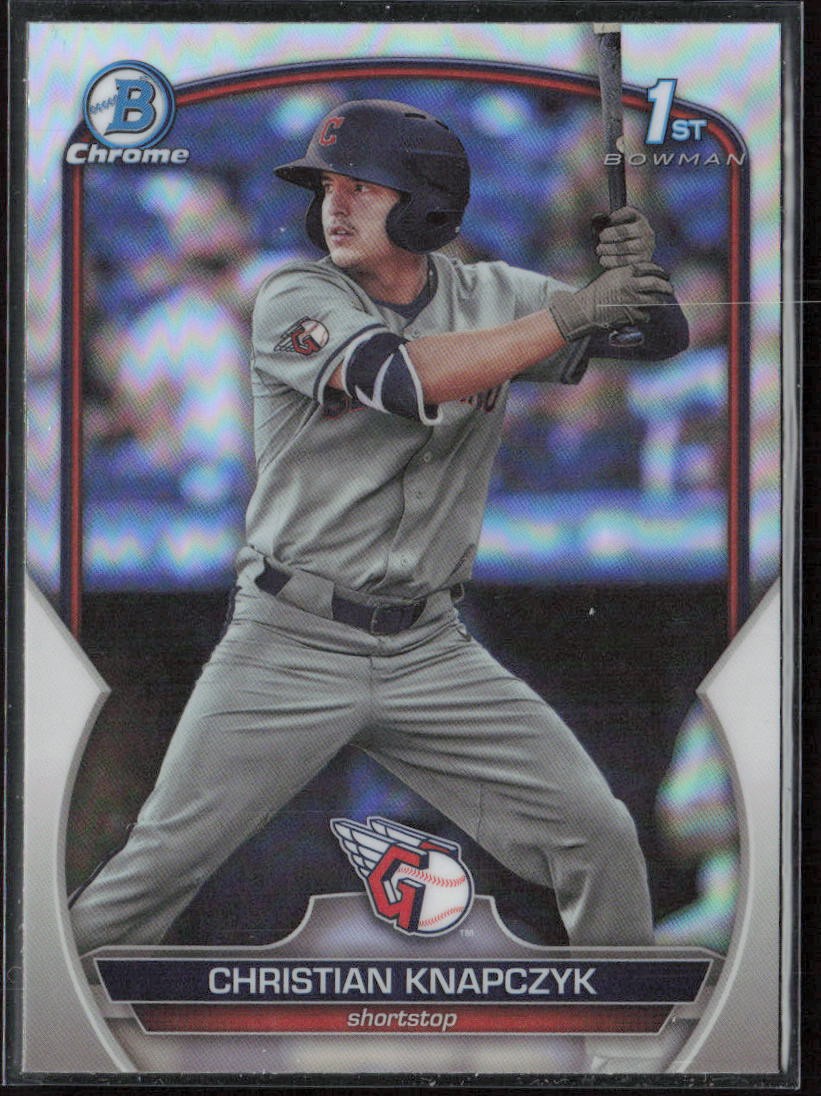 2023 Bowman Draft Christian Knapczyk Chrome Refractor
