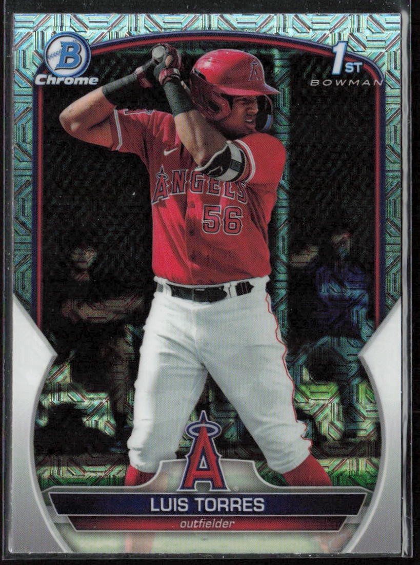 2023 Bowman Chrome Luis Torres Prospects Mojo Refractor