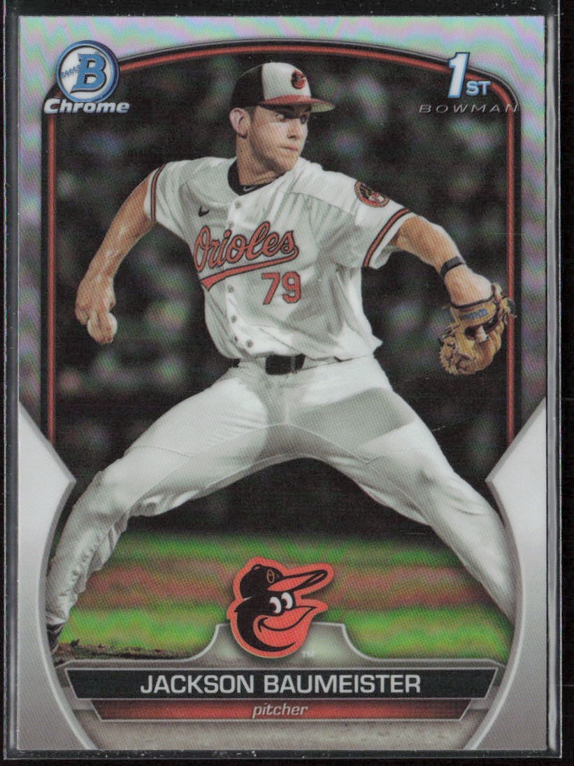 2023 Bowman Draft Jackson Baumeister Chrome Refractor