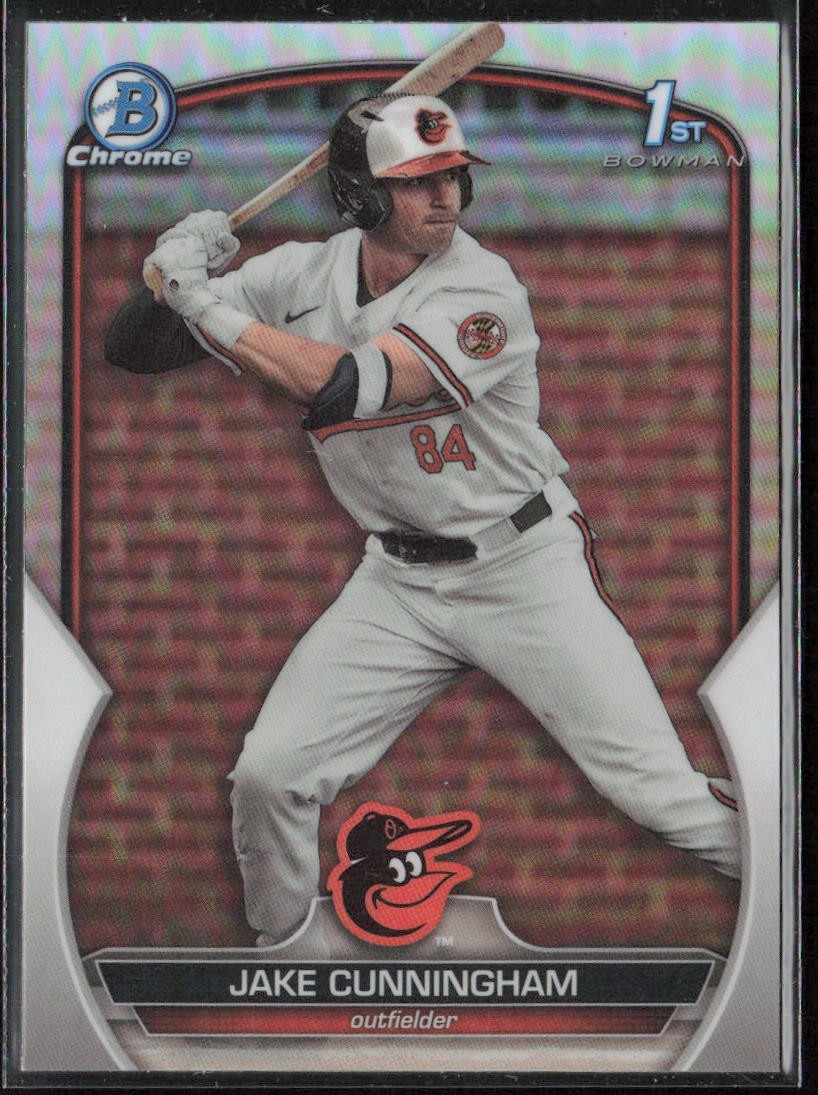 2023 Bowman Draft Jake Cunningham Chrome Refractor