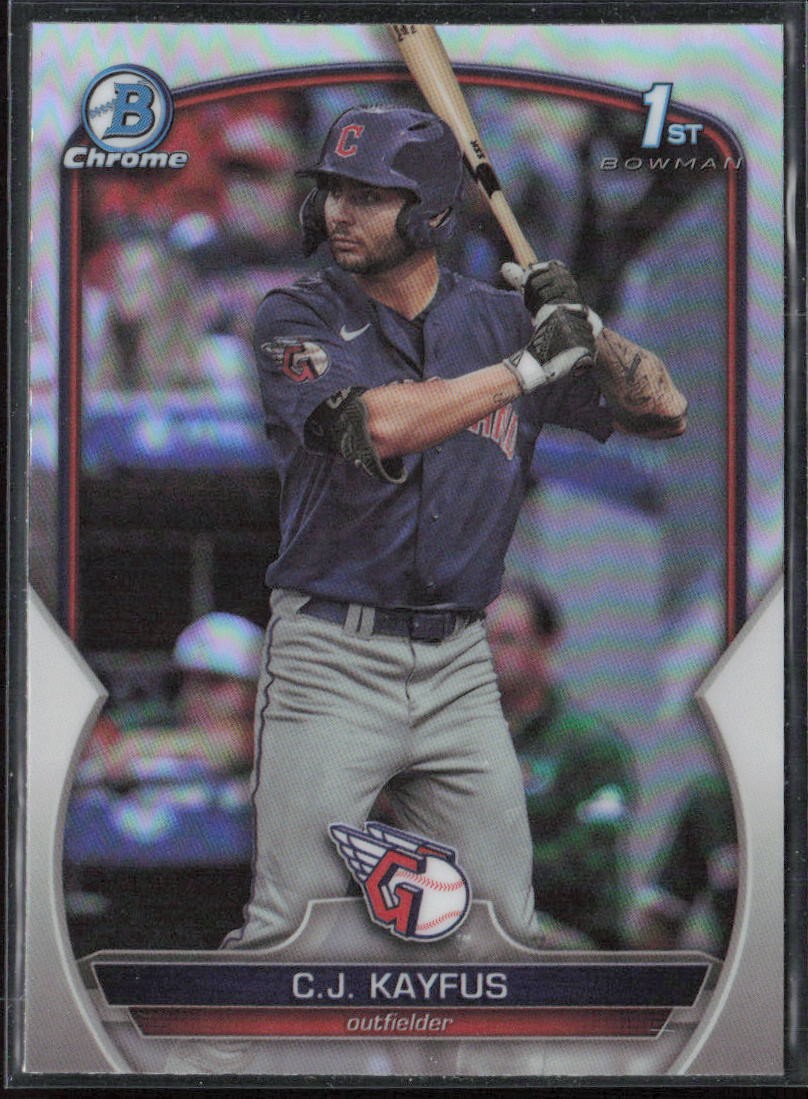 2023 Bowman Draft C.J. Kayfus Chrome Refractor