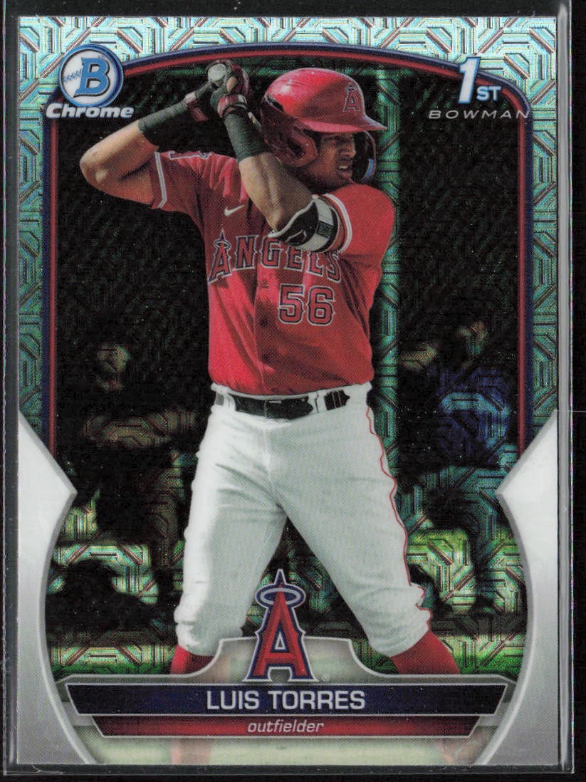 2023 Bowman Chrome Luis Torres Prospects Mojo Refractor
