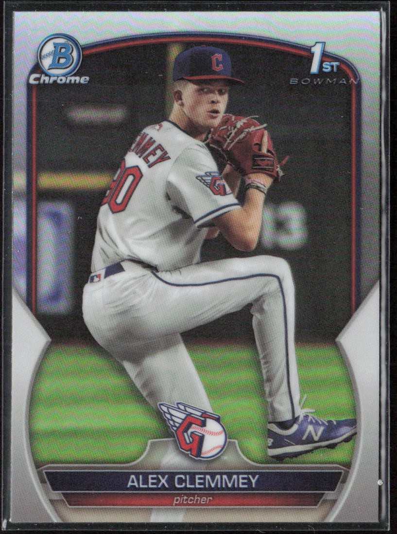 2023 Bowman Draft Alex Clemmey Chrome Refractor