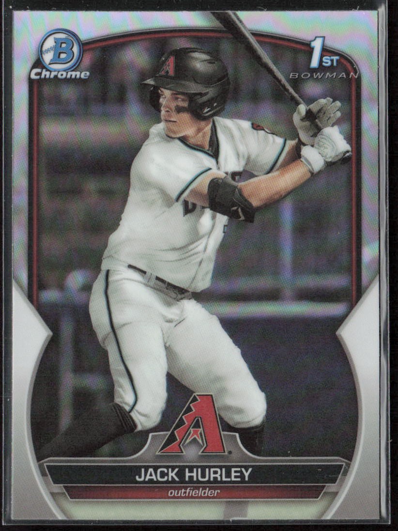 2023 Bowman Draft Jack Hurley Chrome Refractor