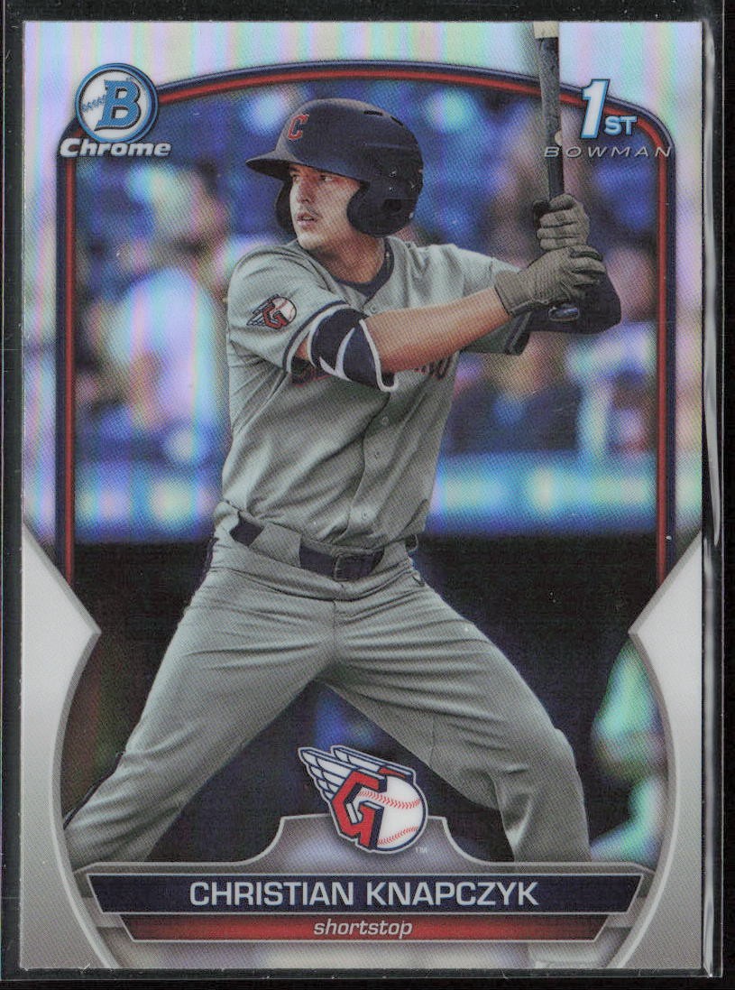 2023 Bowman Draft Christian Knapczyk Chrome Refractor