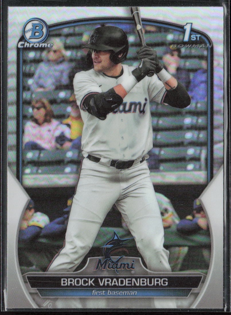 2023 Bowman Draft Brock Vradenburg Chrome Refractor