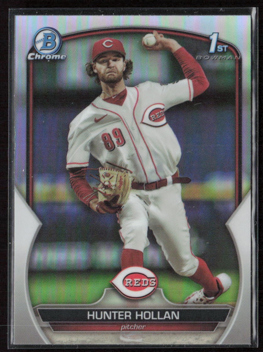 2023 Bowman Draft Hunter Hollan Chrome Refractor