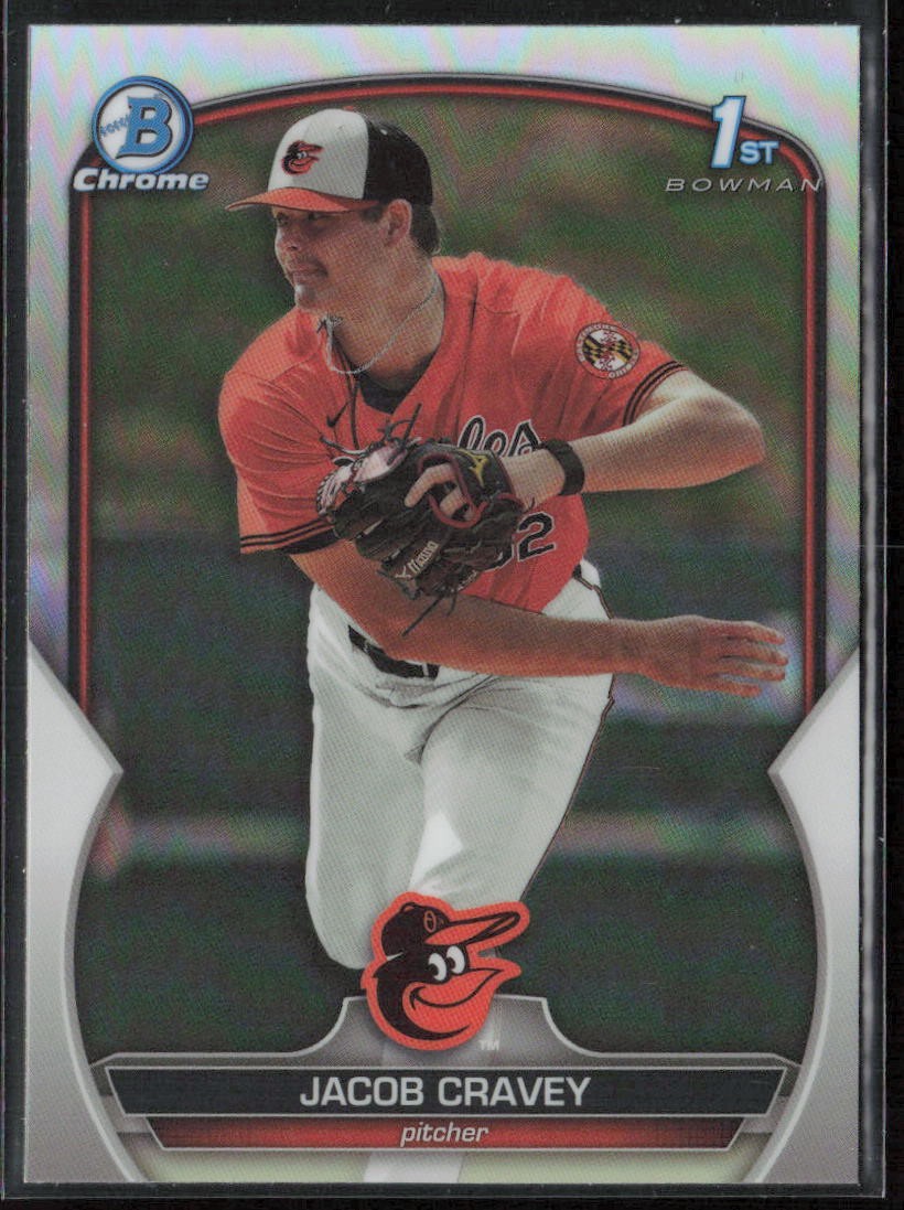 2023 Bowman Draft Jacob Cravey Chrome Refractor