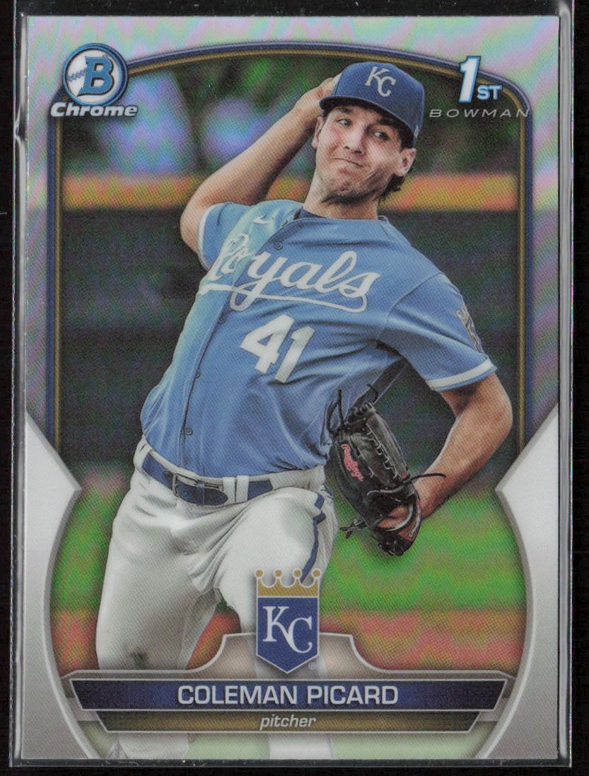 2023 Bowman Draft Coleman Picard Chrome Refractor