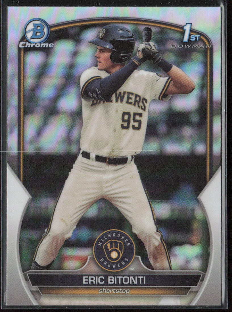 2023 Bowman Draft Eric Bitonti Chrome Refractor