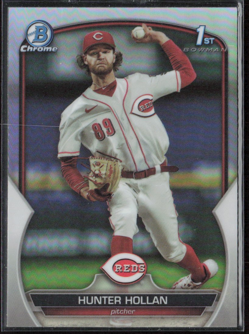 2023 Bowman Draft Hunter Hollan Chrome Refractor