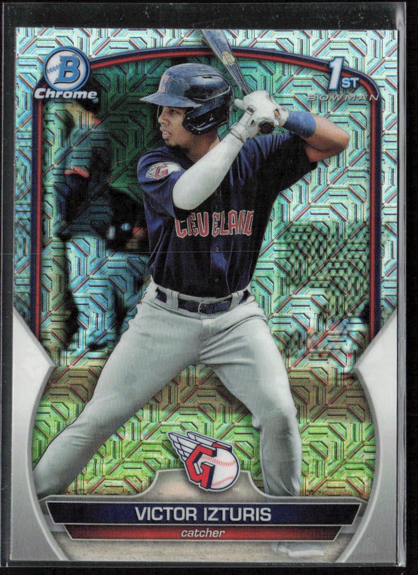 2023 Bowman Chrome Victor Izturis Prospects Mojo Refractor