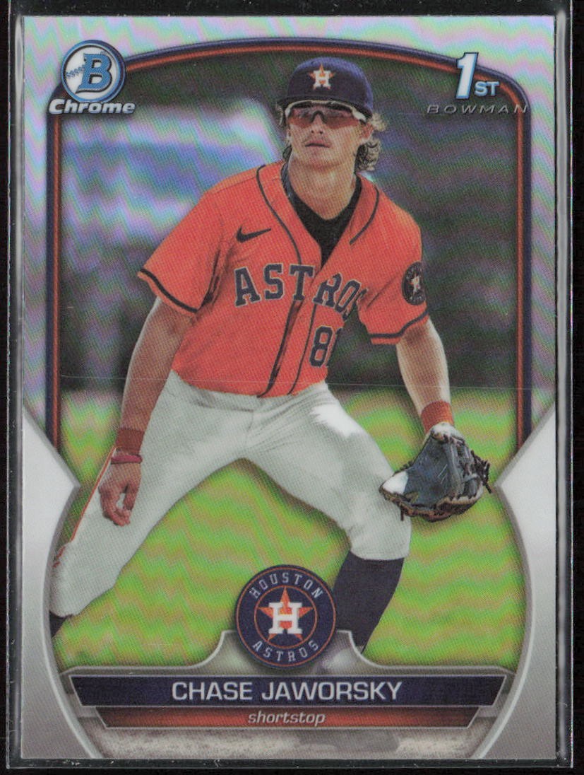 2023 Bowman Draft Chase Jaworsky Chrome Refractor