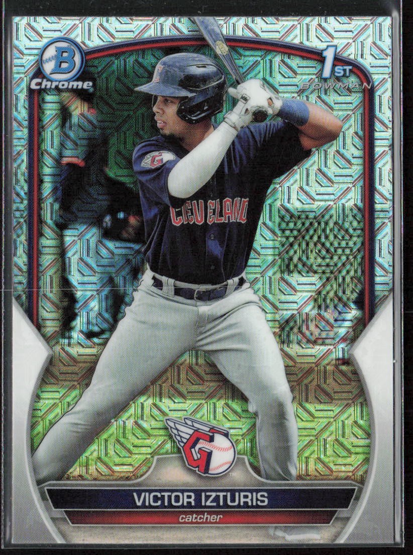 2023 Bowman Chrome Victor Izturis Prospects Mojo Refractor