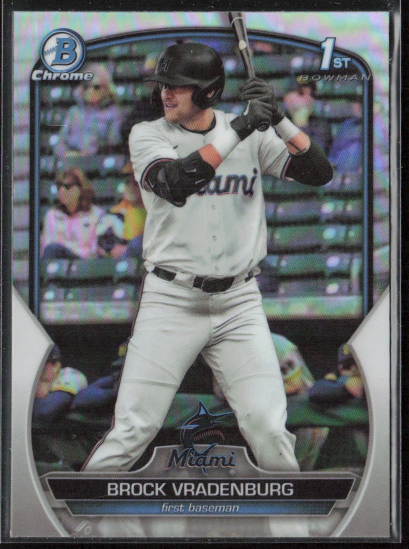 2023 Bowman Draft Brock Vradenburg Chrome Refractor