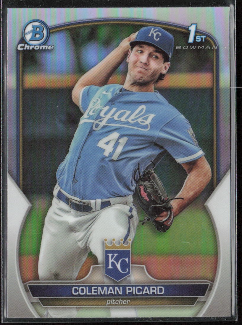 2023 Bowman Draft Coleman Picard Chrome Refractor