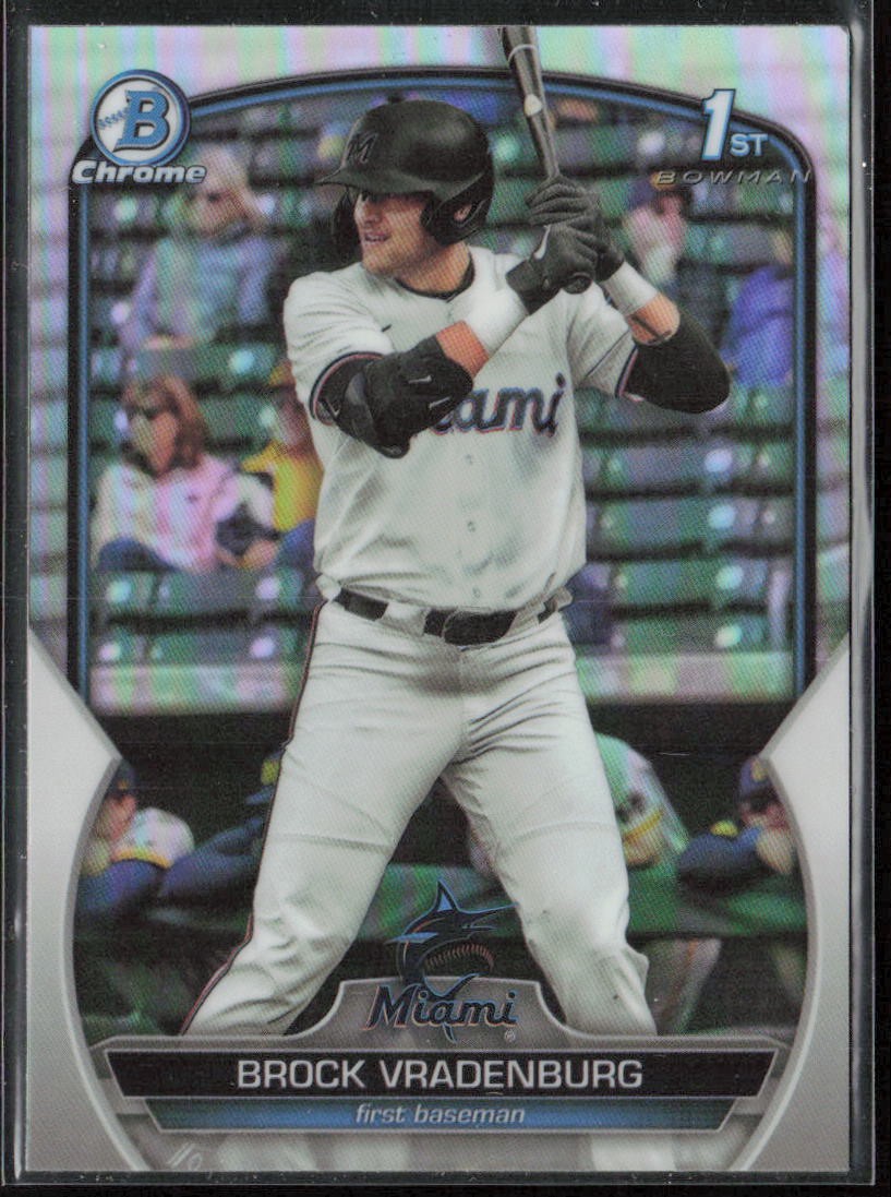 2023 Bowman Draft Brock Vradenburg Chrome Refractor