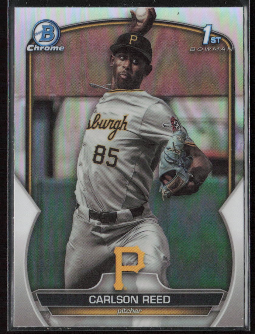 2023 Bowman Draft Carlson Reed Chrome Refractor