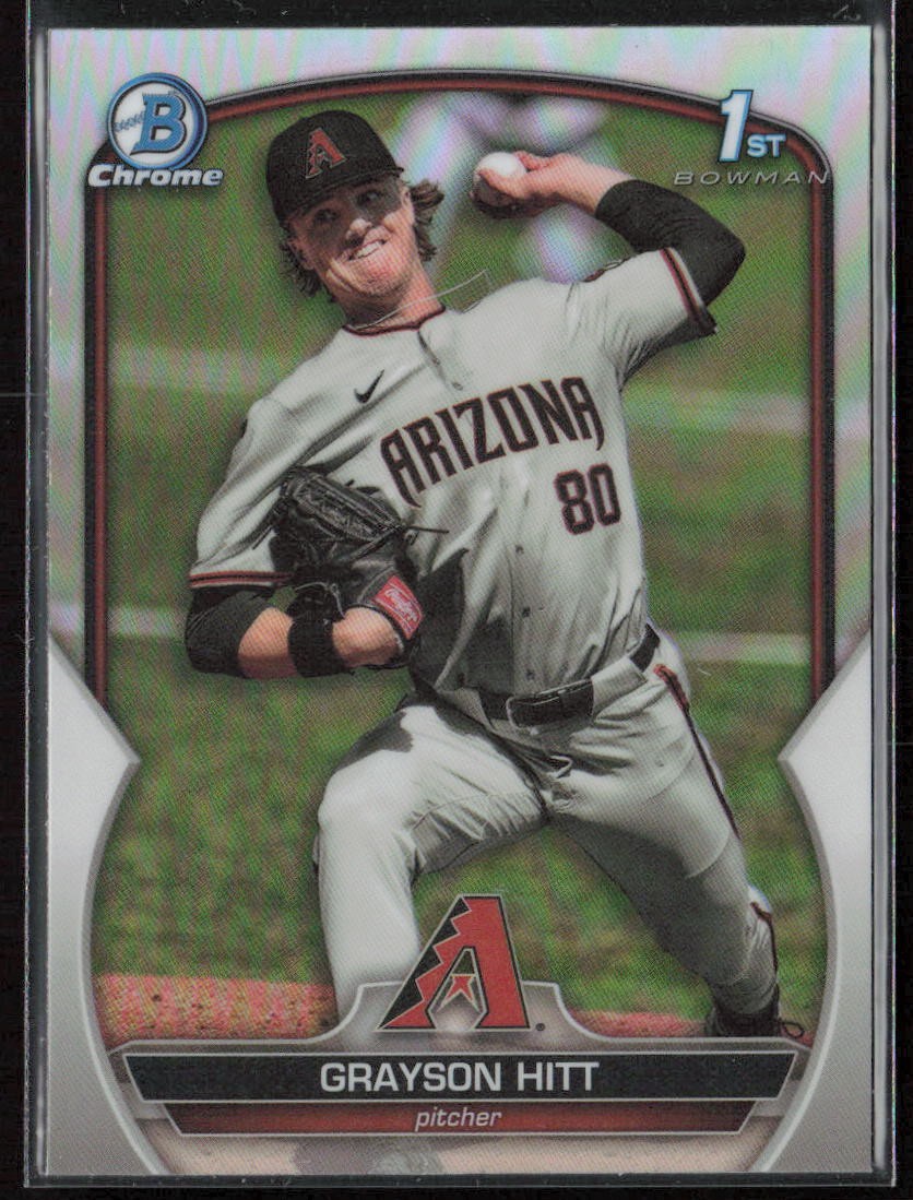 2023 Bowman Draft Grayson Hitt Chrome Refractor