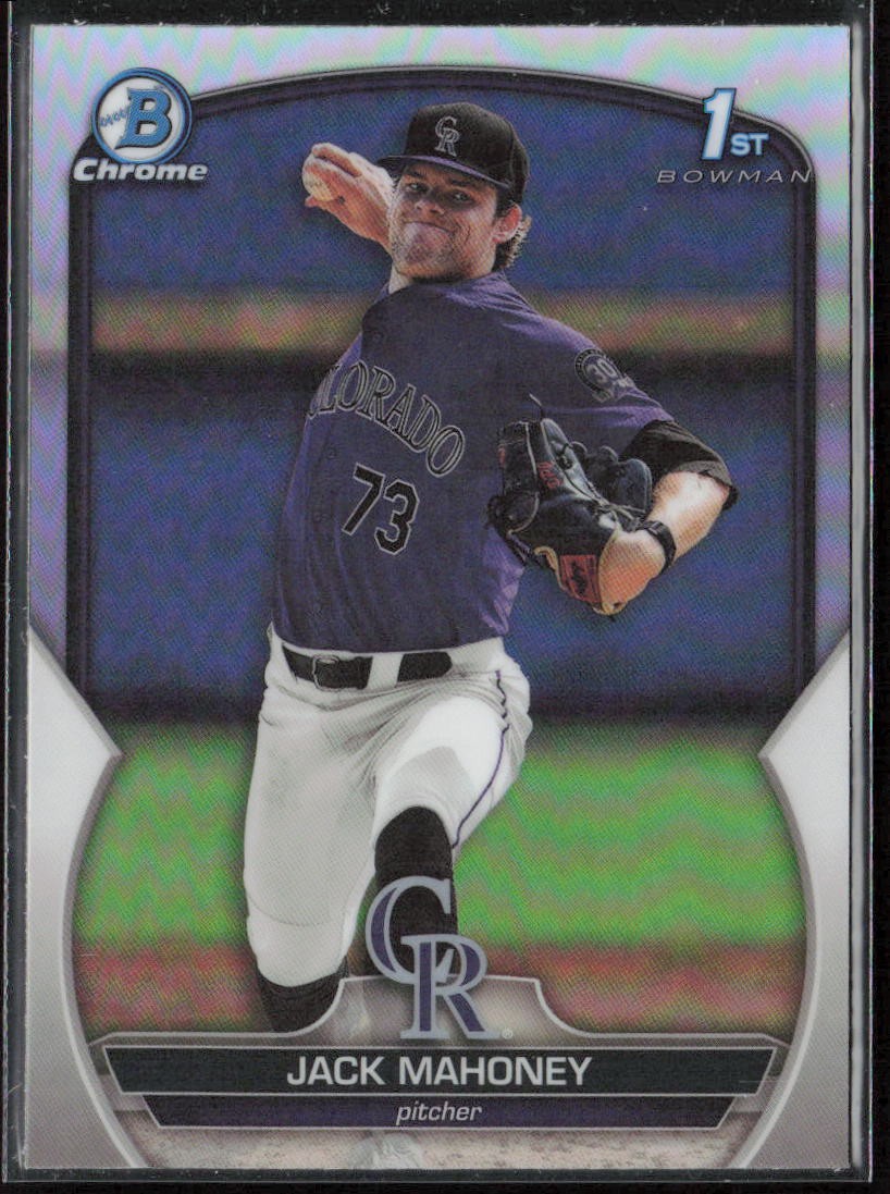 2023 Bowman Draft Jack Mahoney Chrome Refractor