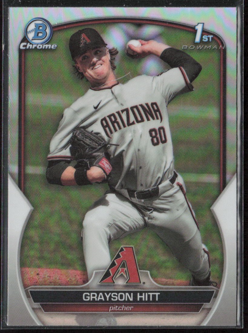 2023 Bowman Draft Grayson Hitt Chrome Refractor