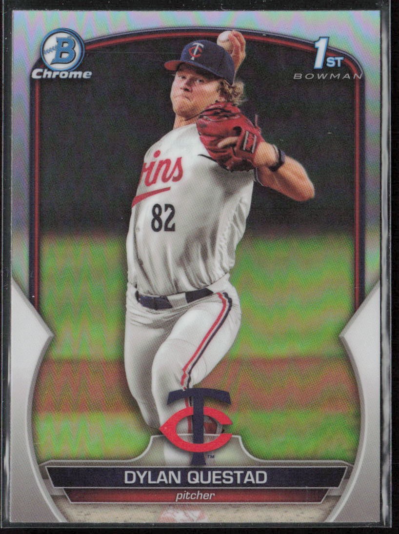 2023 Bowman Draft Dylan Questad Chrome Refractor