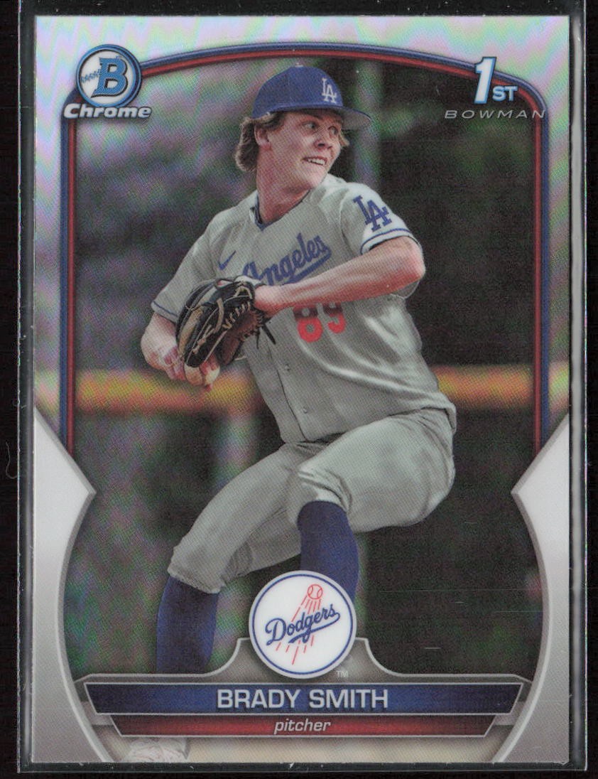 2023 Bowman Draft Brady Smith Chrome Refractor