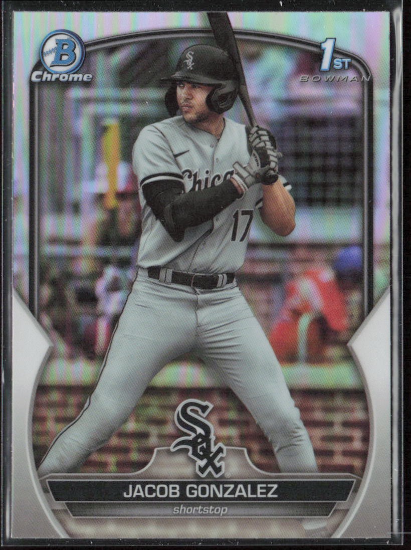 2023 Bowman Draft Jacob Gonzalez Chrome Refractor
