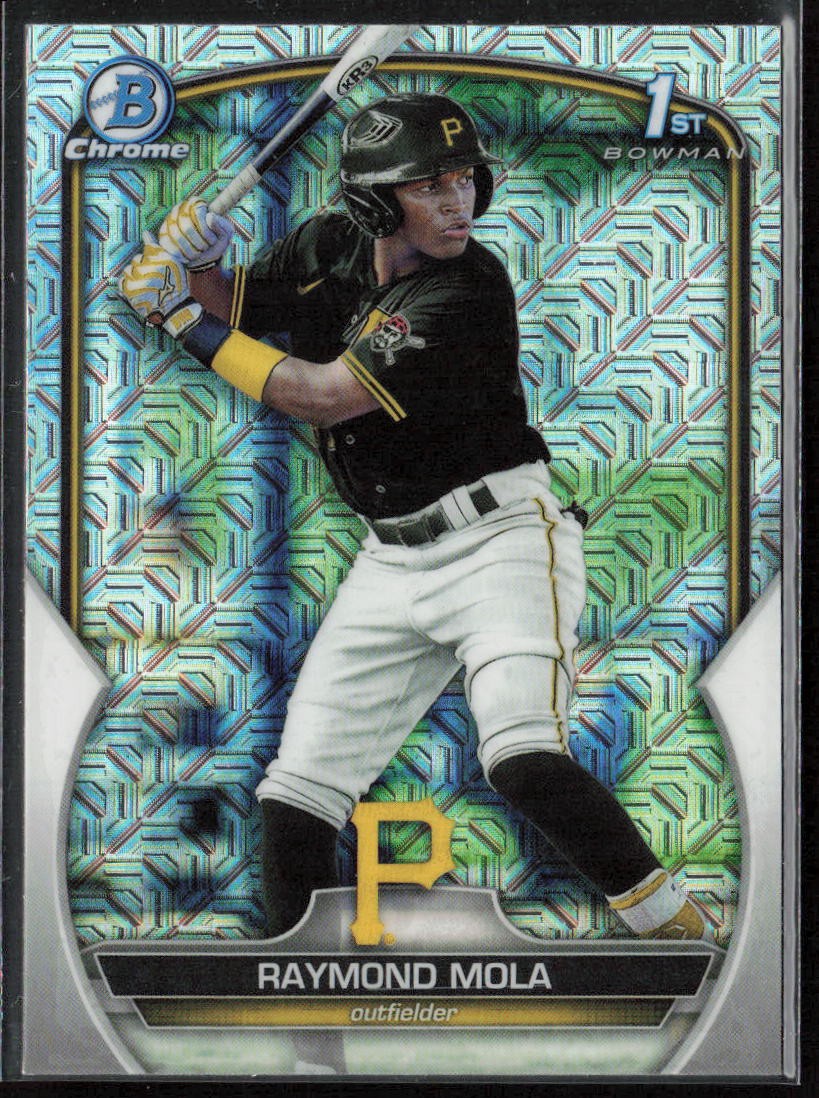 2023 Bowman Chrome Raymond Mola Prospects Mojo Refractor