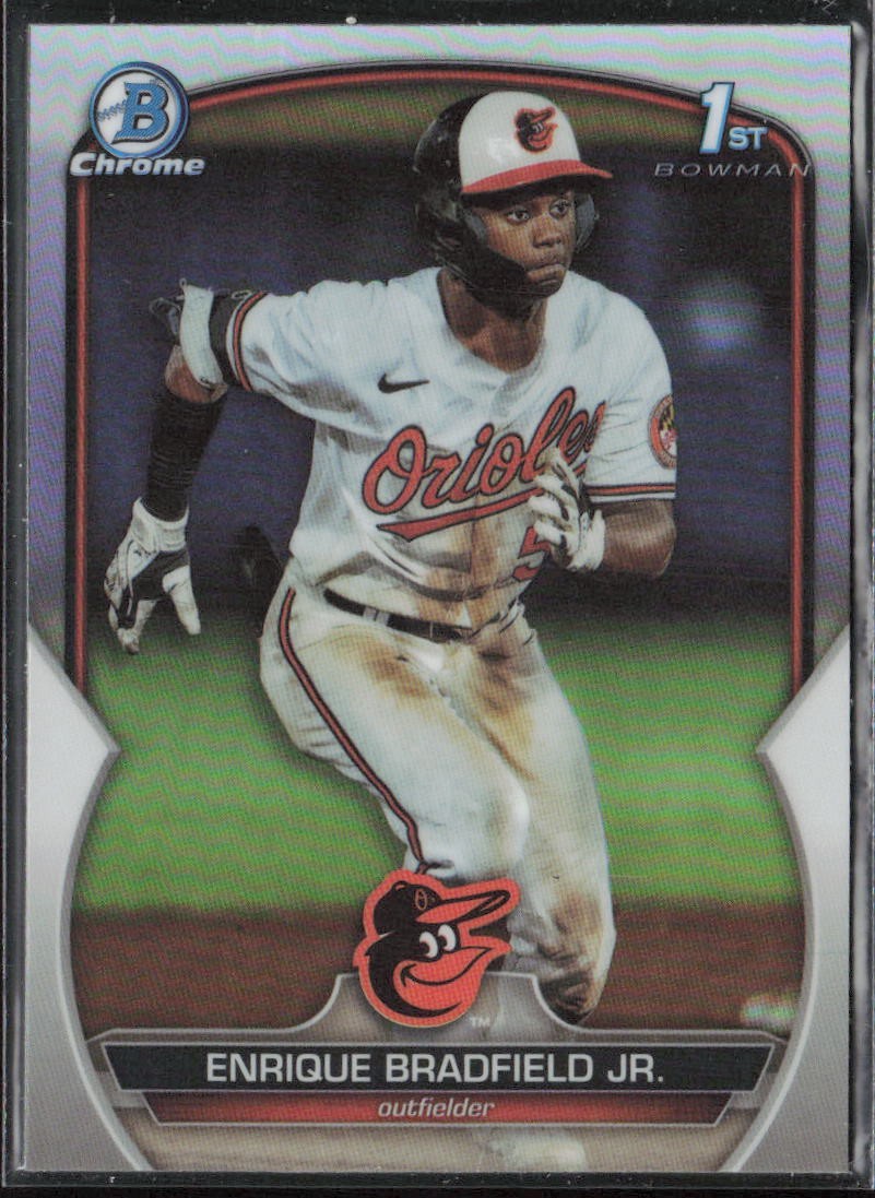 2023 Bowman Draft Enrique Bradfield Jr. Chrome Refractor