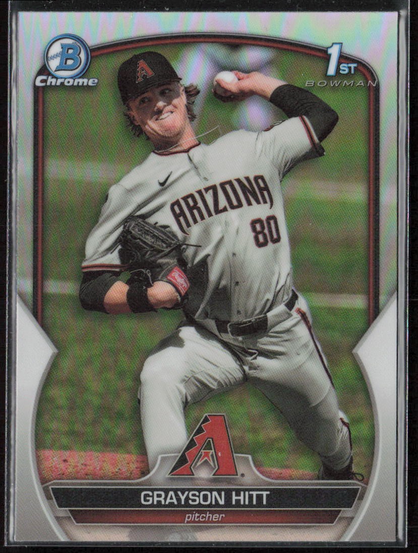 2023 Bowman Draft Grayson Hitt Chrome Refractor