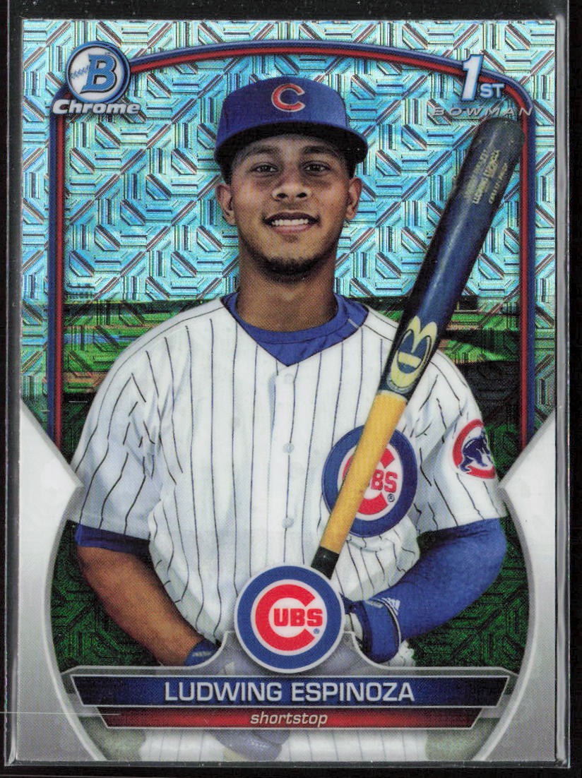 2023 Bowman Chrome Ludwing Espinoza Prospects Mojo Refractor