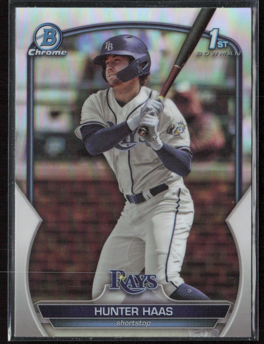 2023 Bowman Draft Hunter Haas Chrome Refractor