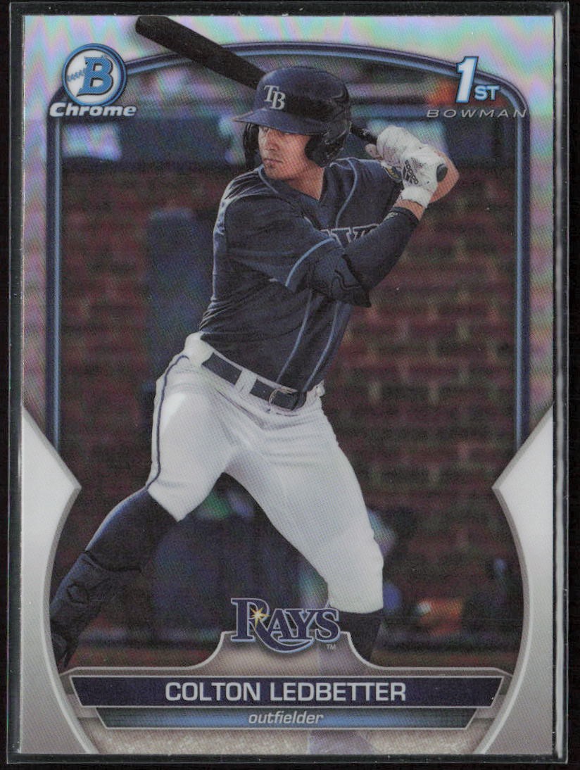 2023 Bowman Draft Colton Ledbetter Chrome Refractor