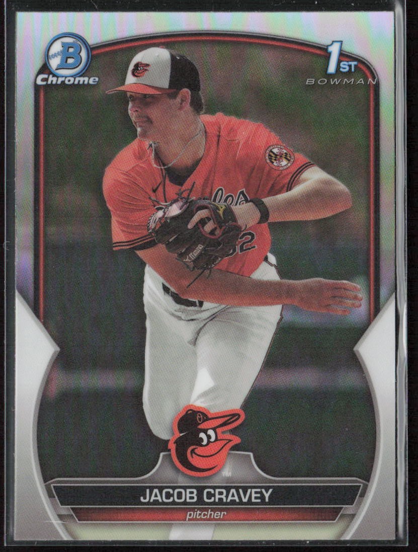 2023 Bowman Draft Jacob Cravey Chrome Refractor