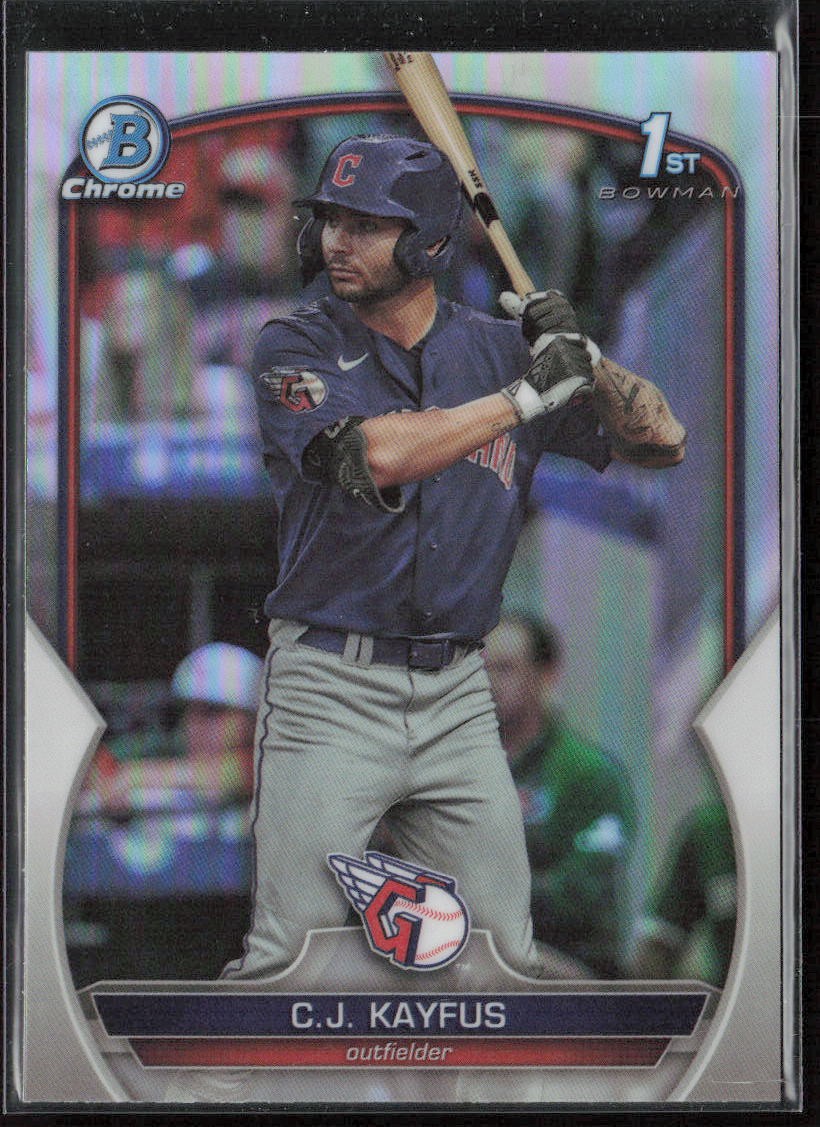 2023 Bowman Draft C.J. Kayfus Chrome Refractor