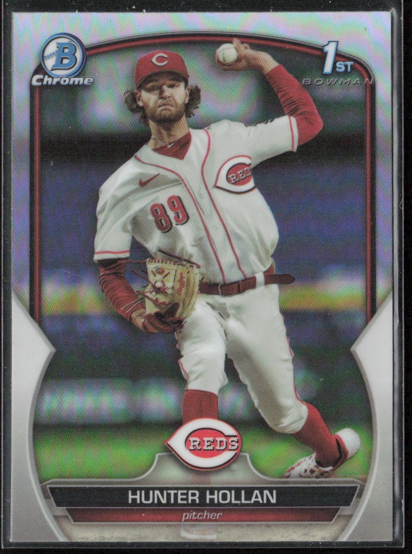 2023 Bowman Draft Hunter Hollan Chrome Refractor
